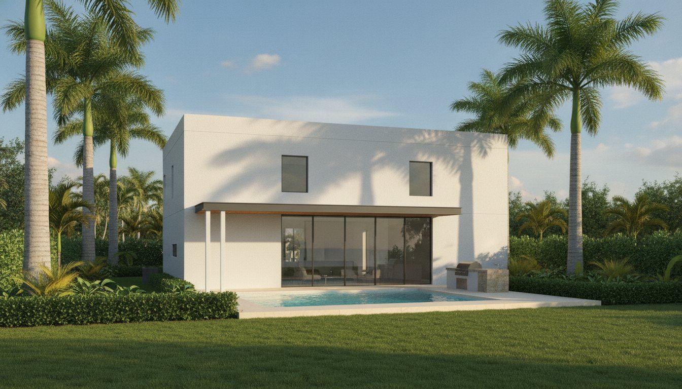 Verano modern residence with pool, South Florida